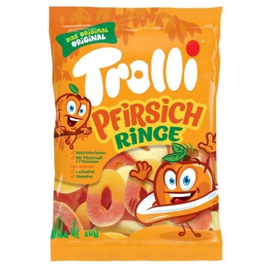 Picture of TROLLI CARAMELLE BUSTA 100g 16pz ANELLI PESCA
