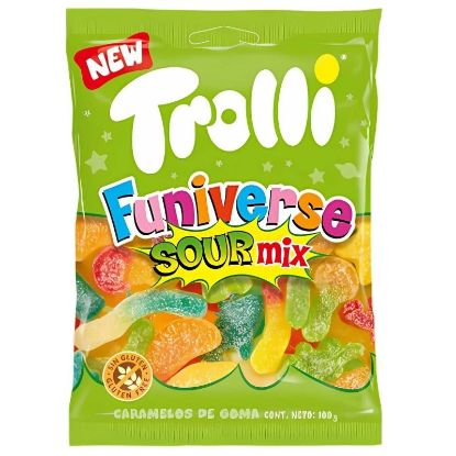Picture of TROLLI CARAMELLE BUSTA 100g 16pz FUNIV. SOUR MIX