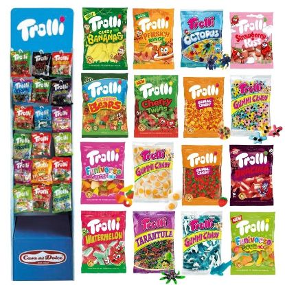 Picture of TROLLI EXPO DA TERRA TROLLI 100gr 252pz GUSTI ASSORTITI