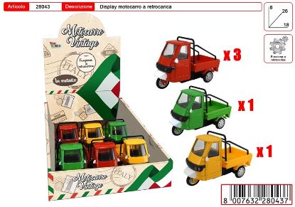 Picture of GIOCHI MOTOCARRO DIE CAST 1pz