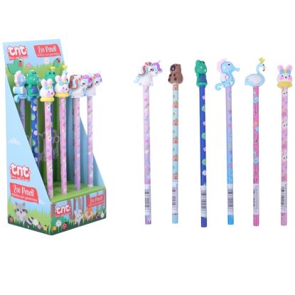 Immagine di GIOCHI TnT ZOO PENCIL - Matita con gommina animali