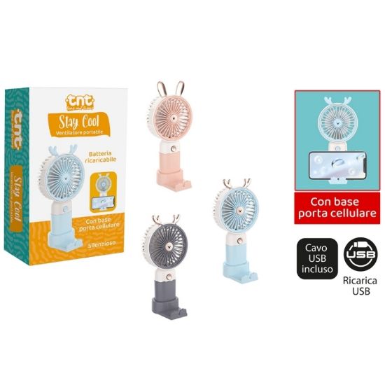 Picture of GIOCHI TnT STAY COOL - Ventilatore con porta smartphone