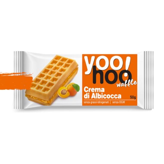 Immagine di WAFFLE ZANIBONI YOOHOO 50g 12pz ALBICOCCA