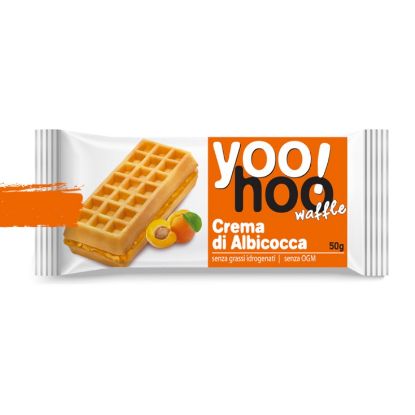 Immagine di WAFFLE ZANIBONI YOOHOO 50g 12pz ALBICOCCA