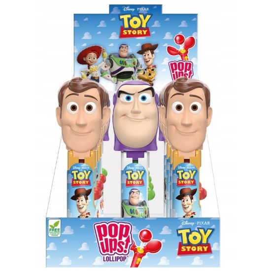 Picture of CARAMELLE TOYS POP UPS TOY STORY 12pz 10gr CASA DEL DOLCE
