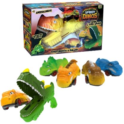 Picture of GIOCHI DINOSAURI PARK SPEEDY DINOS 1pz