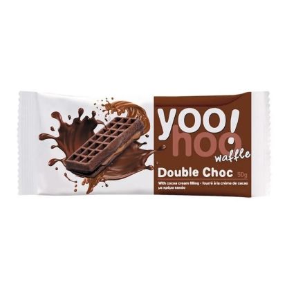 Immagine di WAFFLE ZANIBONI YOOHOO 50g 12pz DOUBLE CHOCOLATE