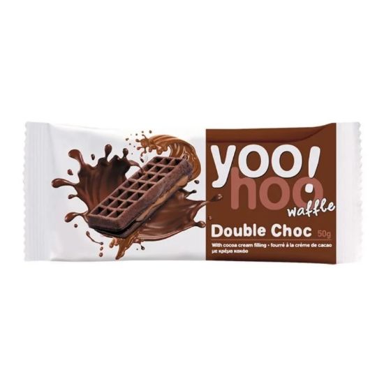 Immagine di WAFFLE ZANIBONI YOOHOO 50g 12pz DOUBLE CHOCOLATE