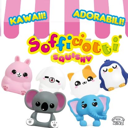 Picture of GIOCHI SOFFICIOTTI SQUISHY MORBIDISSIMI 1pz