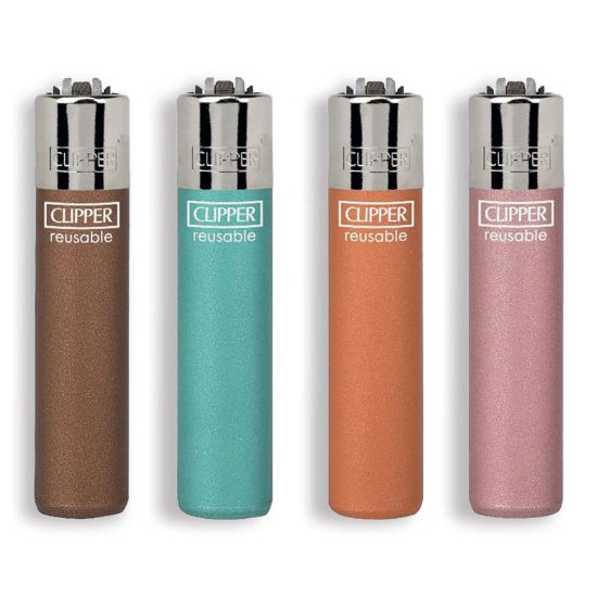 Picture of ACCENDINO CLIPPER PIETRINA 48pz METALLIC MIX 3