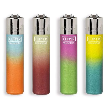 Picture of ACCENDINO CLIPPER PIETRINA 48pz METALLIC GRADIENT 8