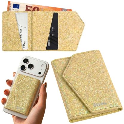 Immagine di PORTAFOGLIO UNISEX 1pz ETRES SMART WALLET EASY SHINY GOLD + SCATOLA REGALO E BORSA