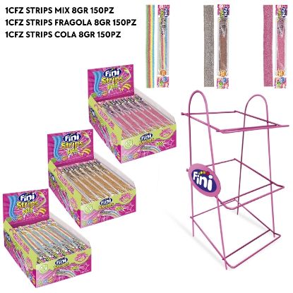 Immagine di FINI STRISCIA EXPO 3x150pz 8gr ASSORTITI senza glutine