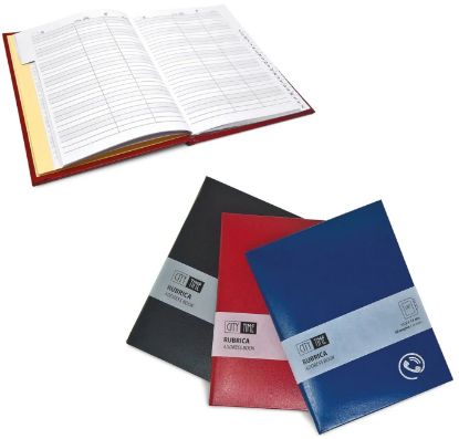 Immagine di RUBRICA 56 PAGINE 12,5X17cm 1pz COLORI ASSORTITI