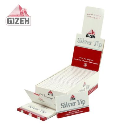 Immagine di CARTINE GIZEH CORTA DOPPIA SILVER 25pz (Acc. 9)-PROV-A00824005