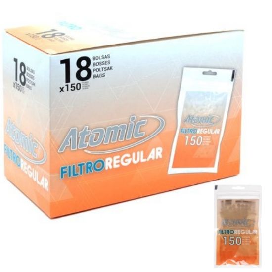 Immagine di FILTRI ATOMIC REGULAR 8mm 18x150 FILTRI BUSTINA (Acc. 9,72)-PROV-C04724008