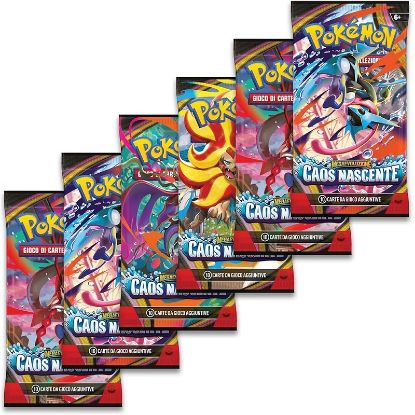Immagine di CARTE DA GIOCO POKEMON 1x10pz M4 Megaevoluzione - Caos Nascente  (V.6,00)