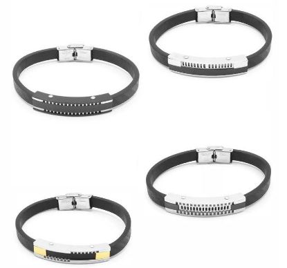 Immagine di BRACCIALE UOMO NAVIGARE 4pz + SCATOLA REGALO (promo senza shopper)