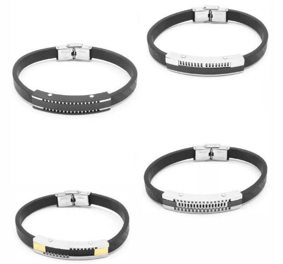 Immagine di BRACCIALE UOMO NAVIGARE 4pz + SCATOLA REGALO (promo senza shopper)