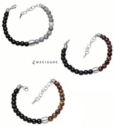 Immagine di BRACCIALE UOMO NAVIGARE 2pz + SCATOLA REGALO (promo senza shopper)