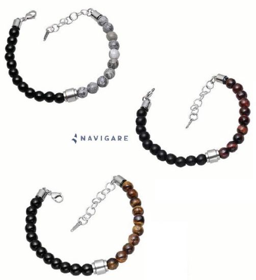 Immagine di BRACCIALE UOMO NAVIGARE 2pz + SCATOLA REGALO (promo senza shopper)