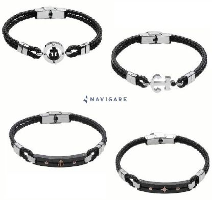 Immagine di BRACCIALE UOMO NAVIGARE 2pz + SCATOLA REGALO (promo senza shopper)