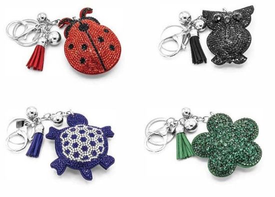 Immagine di PORTACHIAVI NAVIGARE 4pz DONNA - ASSORTITI + SCATOLA REGALO (promo senza shopper)