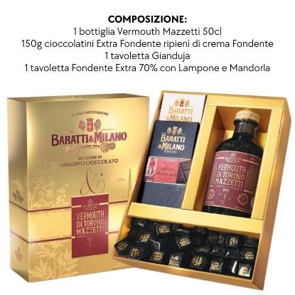 Immagine di BARATTI&MILANO CONFEZIONE 300gr GRAN SELEZIONE DEGUSTAZIONE CON VERMOUTH MAZZETTI - PR2026