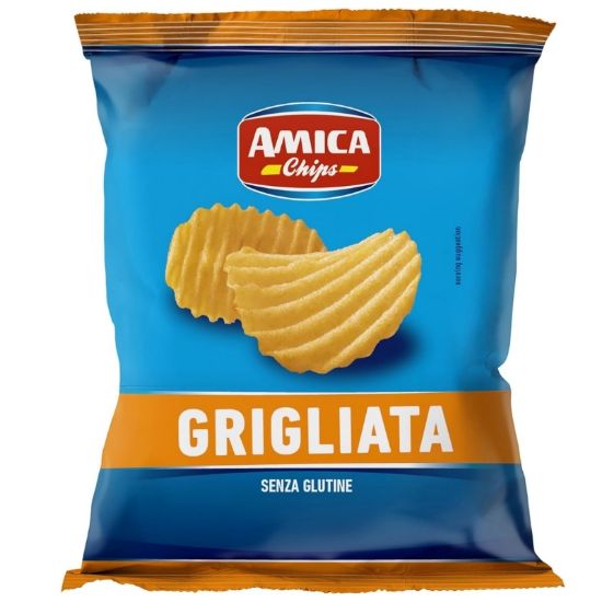 Immagine di PATATINE AMICA CHIPS 28pz 25gr GRIGLIATA