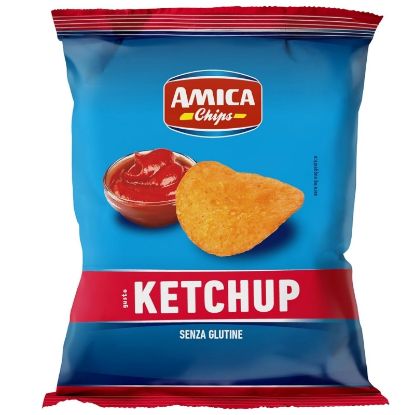 Immagine di PATATINE AMICA CHIPS 28pz 25gr KETCHIPS