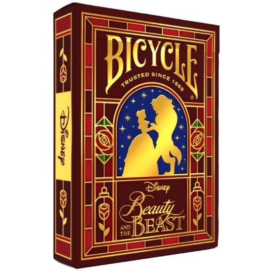 Picture of CARTE DA POKER BICYCLE 1pz DISNEY LA BELLA E LA BESTIA