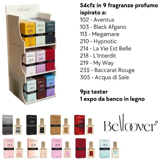 Picture of PROFUMO BPM EXPO 54pz 15ml + 9 TESTER OMAGGIO
