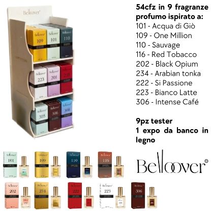 Picture of PROFUMO BPM EXPO 54pz 15ml + 9 TESTER OMAGGIO