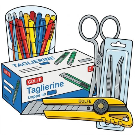 Immagine per la categoria FORBICI TAGLIERINI E CUTTER
