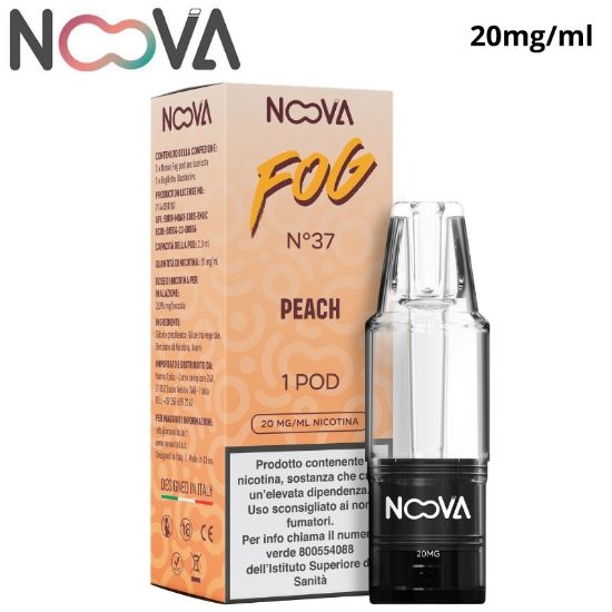 Immagine di NOOVA FOG POD 1pz PEACH 2ml 20mg/ml - PLN016934