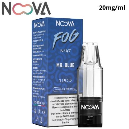Immagine di NOOVA FOG POD 1pz MR. BLUE 2ml 20mg/ml - PLN016936