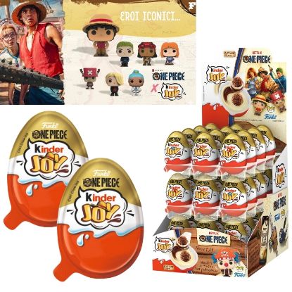 Immagine di FERRERO KINDER MERENDERO JOY T1x 36pz OVETTO - ONE PIECE - PR2026