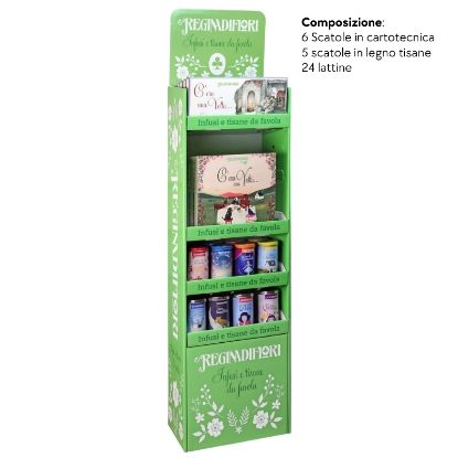 Immagine di REGINADIFIORI INFUSI E TISANE ASSORTITI + EXPO DA TERRA