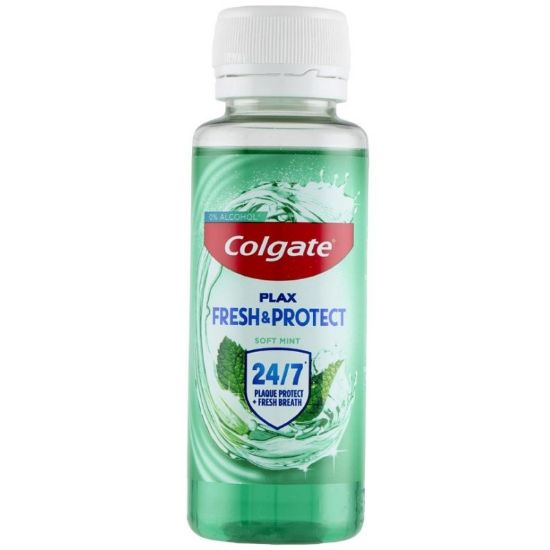 Immagine di COLLUTTORIO COLGATE 100ml PLAX MENTA - TRAVEL