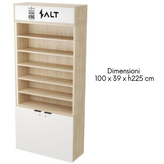 Picture of ITAB PROMOZIONALE CORNER ARMADIO DA PARETE permanente 100cm