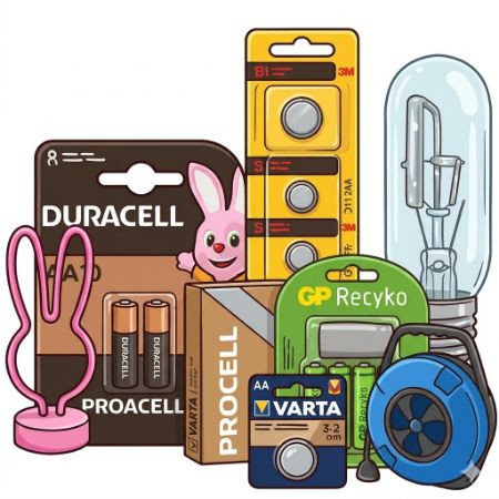 Picture for category BATTERIE E MATERIALE ELETTRICO