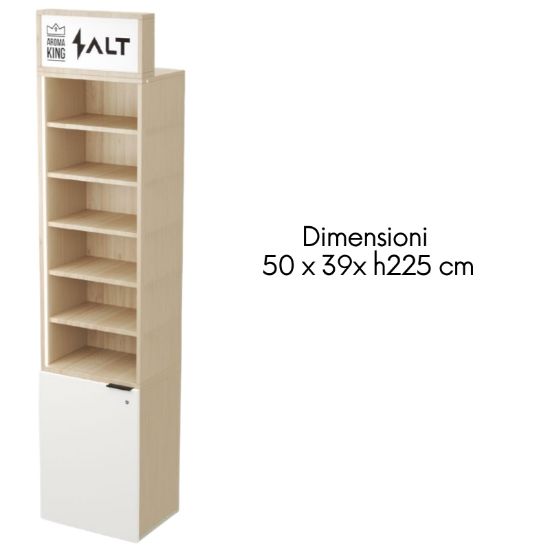 Picture of ITAB PROMOZIONALE CORNER ARMADIO DA PARETE permanente 50cm