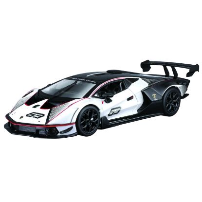 Immagine di GIOCHI AUTO 1:24 LAMBORGHINI ESSENZA SCV12 WHITE/BLACK 1pz BBURAGO