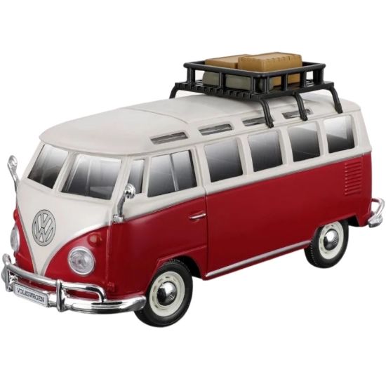 Picture of GIOCHI AUTO 1:24 VAN SAMBA W/ BAGGAGE RACK 1pz BBURAGO