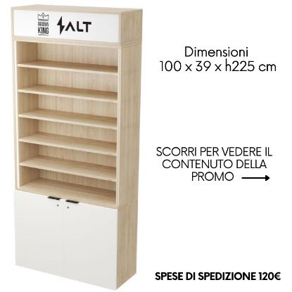 Immagine di ITAB PROMO CORNER ARMADIO DA PARETE permanente 100cm