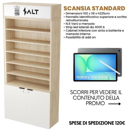 Picture of ITAB PROMO CORNER ARMADIO DA PARETE permanente 100cm