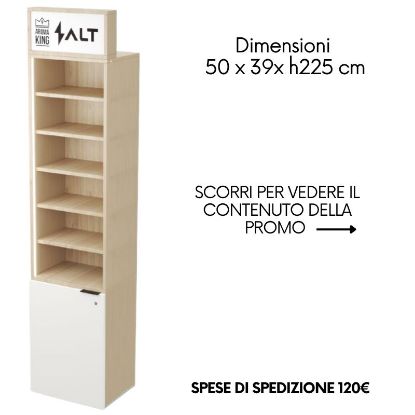 Immagine di ITAB PROMO CORNER ARMADIO DA PARETE permanente 50cm