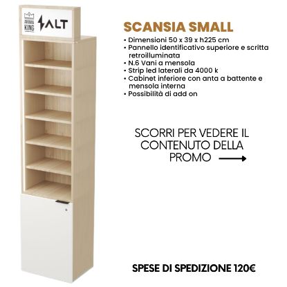 Immagine di ITAB PROMO CORNER ARMADIO DA PARETE permanente 50cm