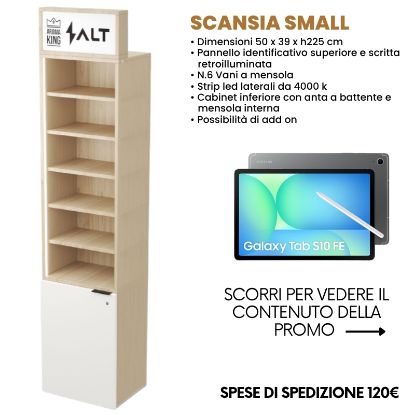 Picture of ITAB PROMO CORNER ARMADIO DA PARETE permanente 50cm