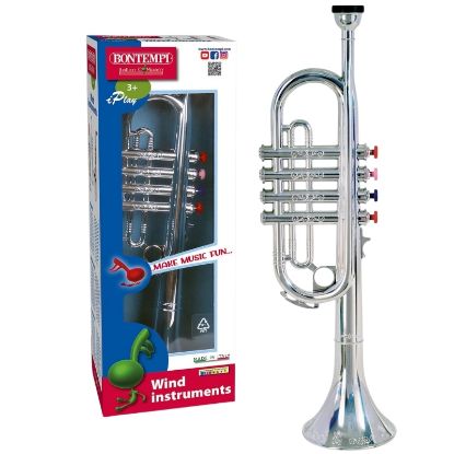 Immagine di GIOCHI TROMBA CROMATA GRANDE 4 NOTE